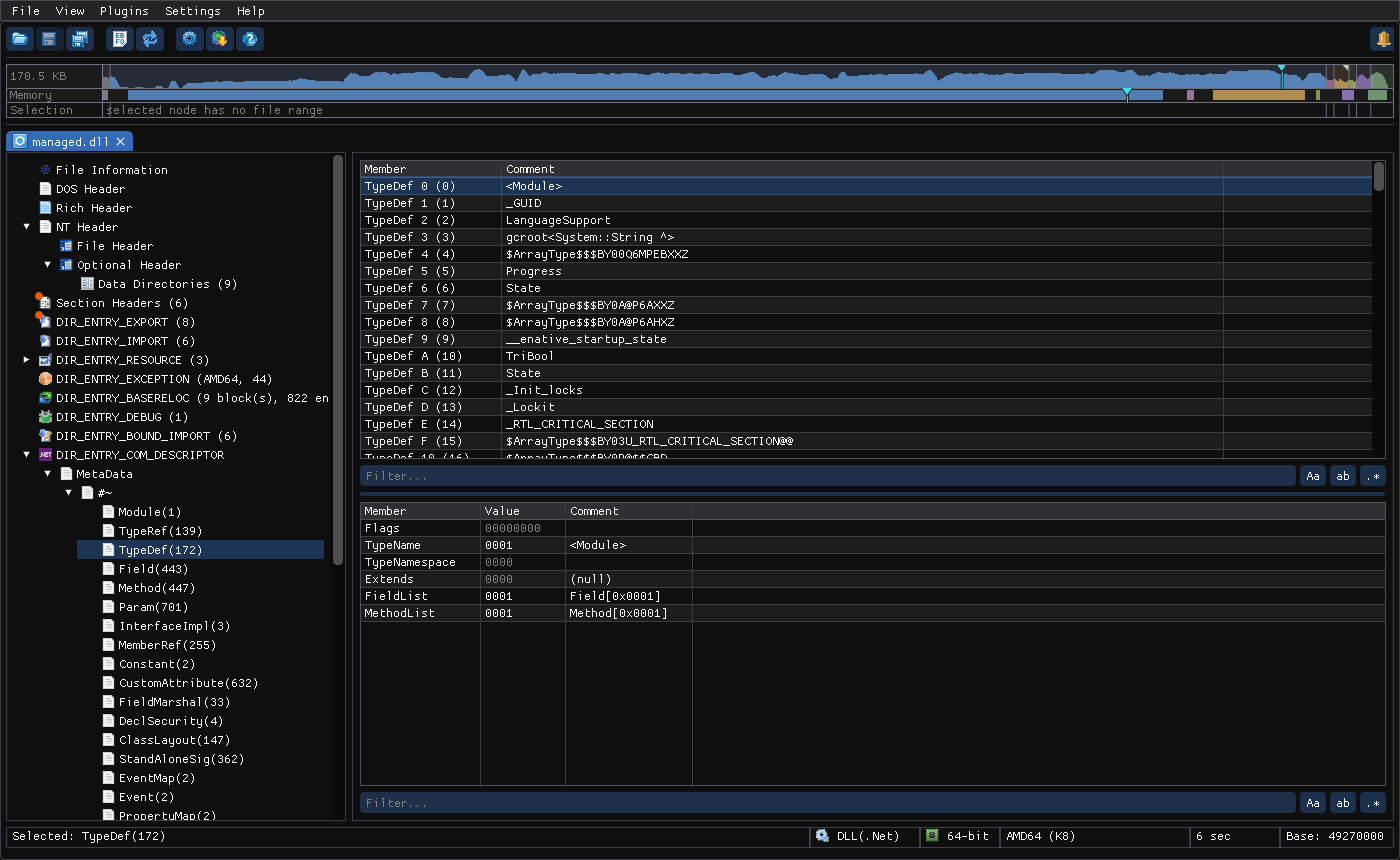 .NET metadata TypeDef table